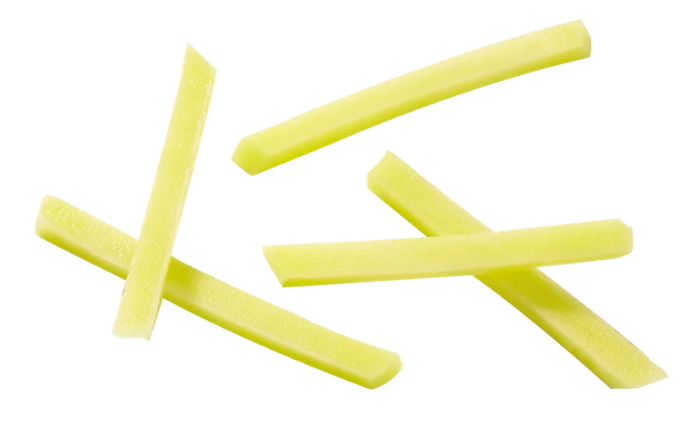 Комплект дискове за рязане на картофи за пържене 6x6 мм с покритие Mineral+