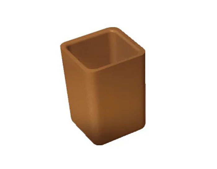 Приставка за CookMatic Special, 30 бр Smooth square tartlets 26x26х35 мм