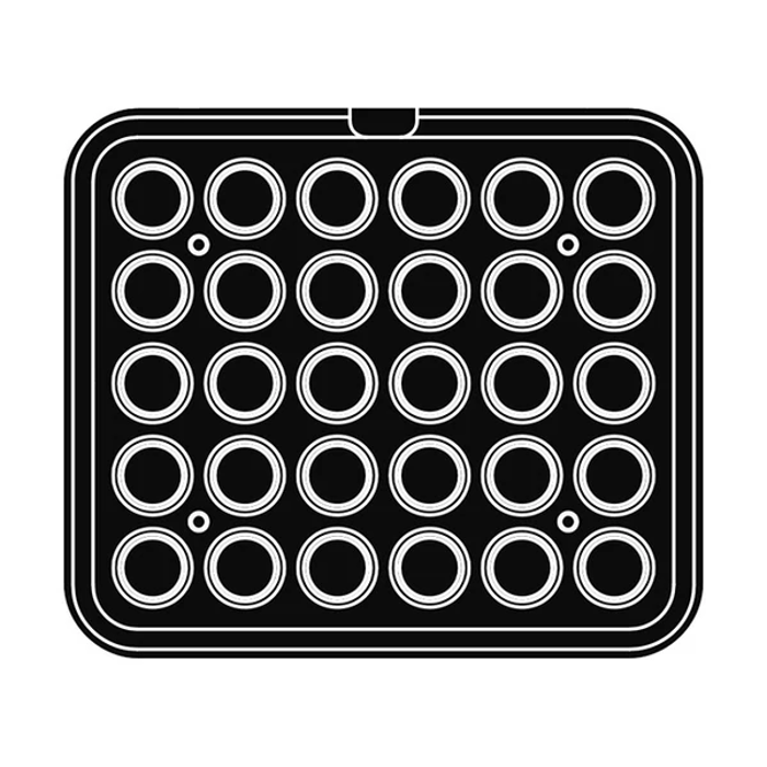 Приставка за Cookmatic, 30 бр Festooned medium round tartlets Ø 47х15 мм - spareparts.tomeko.bg Приставка за Cookmatic, 30 бр Festooned medium round tartlets Ø 47х15 мм