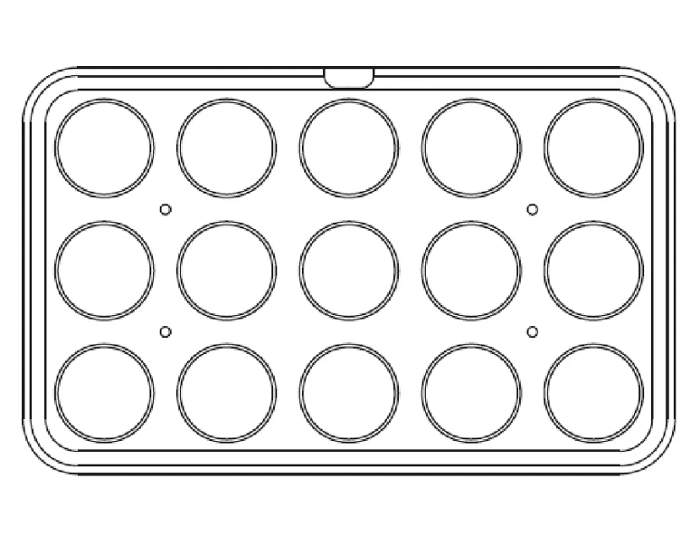 Приставка за CookMatic Maxi, 15 бр Smooth cake tartlets Ø 80х20 мм - spareparts.tomeko.bg Приставка за CookMatic Maxi, 15 бр Smooth cake tartlets Ø 80х20 мм