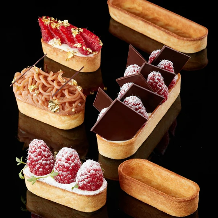 Приставка за CookMatic, 24 бр Tartlets oval mignon 66х27х15 мм - spareparts.tomeko.bg Приставка за CookMatic, 24 бр Tartlets oval mignon 66х27х15 мм