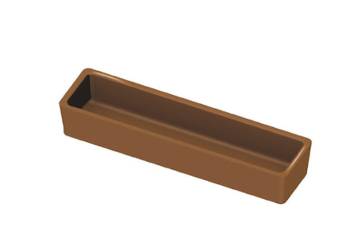 Приставка за CookMatic, 14 бр Smooth rectangular tartlets 120х30х20 мм
