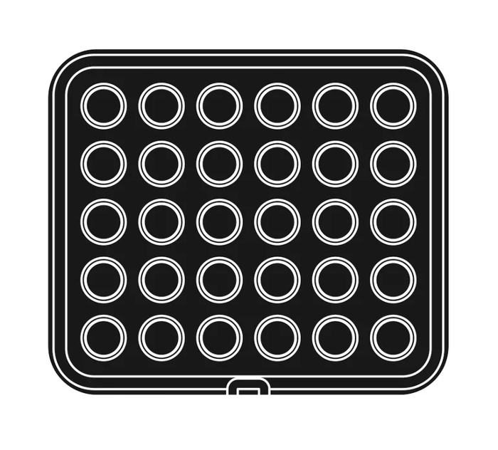 Приставка за Cookmatic, 30 бр Smooth round tartlets Ø 42х18 мм - spareparts.tomeko.bg Приставка за Cookmatic, 30 бр Smooth round tartlets Ø 42х18 мм