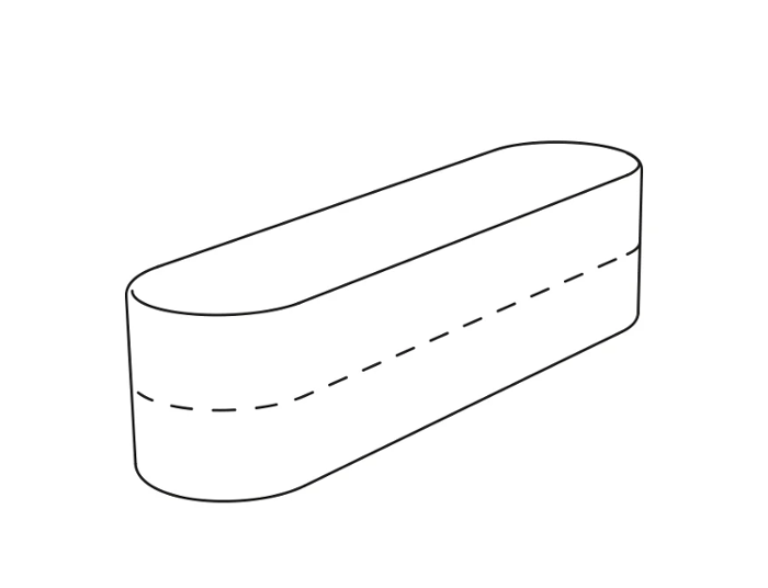Приставка за Cookmatic, 14 бр Round éclairs 120х30х30 мм - spareparts.tomeko.bg Приставка за Cookmatic, 14 бр Round éclairs 120х30х30 мм