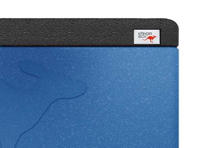 Термокутия Easy, вътрешен размер 350х350х265 мм, синя с черен капак - spareparts.tomeko.bg Термокутия Easy, вътрешен размер 350х350х265 мм, синя с черен капак