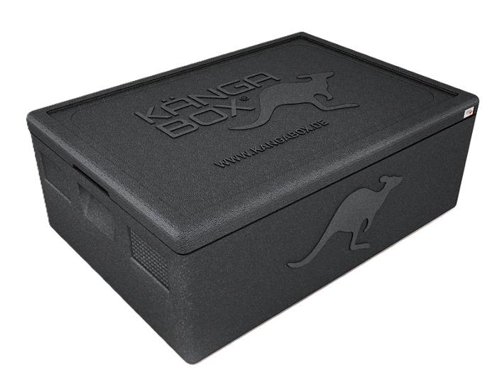 Термокутия Expert 600x400 мм, вътрешен размер 625х425х300 мм, черна - spareparts.tomeko.bg Термокутия Expert 600x400 мм, вътрешен размер 625х425х300 мм, черна