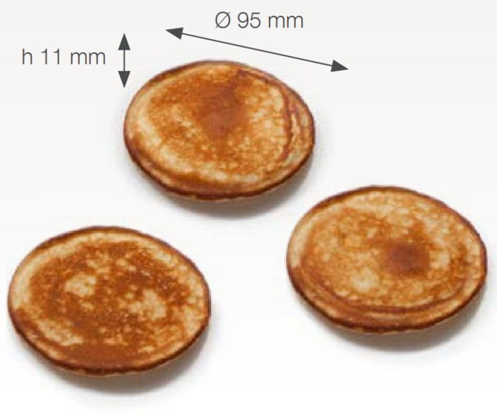 Приставка за Thermocook®, алуминиева, 5 бр Pancakes