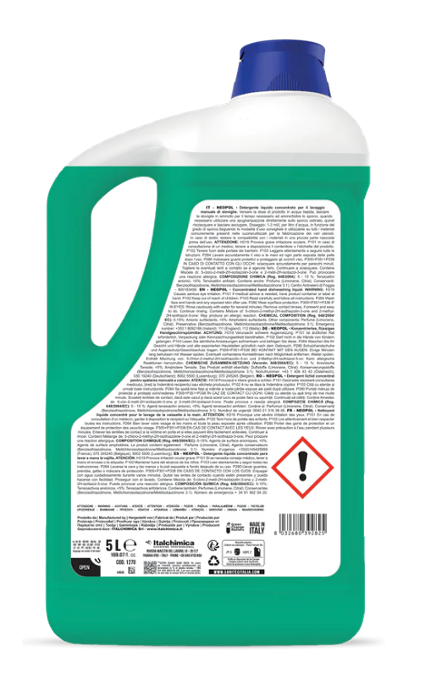 Препарат гел почистващ Neopol Limone, туба 5 л - spareparts.tomeko.bg Препарат гел почистващ Neopol Limone, туба 5 л