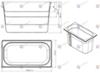 Съд по гастронорм, поликарбонат GN 1/3, различни височини, черен - spareparts.tomeko.bg Съд по гастронорм, поликарбонат GN 1/3, различни височини, черен
