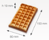 Приставка за Thermocook®, чугунена, 2 бр Kant Waffle - spareparts.tomeko.bg Приставка за Thermocook®, чугунена, 2 бр Kant Waffle