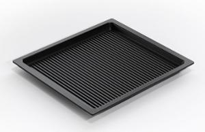 Съд по гастронорм Grill GN 2/3-20, лят алуминий с Lotan® покритие - spareparts.tomeko.bg Съд по гастронорм Grill GN 2/3-20, лят алуминий с Lotan® покритие