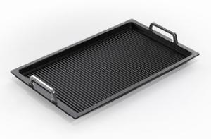 Съд по гастронорм Grill с дръжки GN 1/1-20, лят алуминий с Lotan® покритие - spareparts.tomeko.bg Съд по гастронорм Grill с дръжки GN 1/1-20, лят алуминий с Lotan® покритие