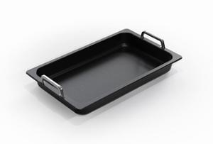 Съд по гастронорм с дръжки GN 1/1-55, лят алуминий с Lotan® незалепващо покритие - spareparts.tomeko.bg Съд по гастронорм с дръжки GN 1/1-55, лят алуминий с Lotan® незалепващо покритие