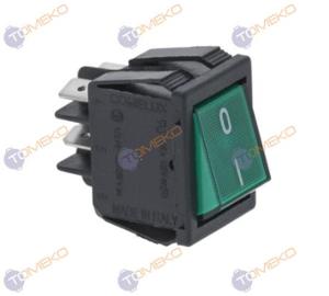 Ключ зелен 2NO,16A, 250V - spareparts.tomeko.bg Ключ зелен 2NO,16A, 250V