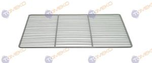 Рафт за хладилен шкаф с pvc покритие GN 2/1 650x530 мм, без борд - spareparts.tomeko.bg Рафт за хладилен шкаф с pvc покритие GN 2/1 650x530 мм, без борд