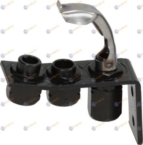 Пилотна горелка с 1 пламък, извита основа - spareparts.tomeko.bg Пилотна горелка с 1 пламък, извита основа