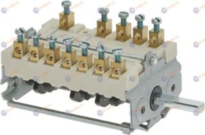 Ключ 0-3 позиции фурна 16A /4934615701 - spareparts.tomeko.bg Ключ 0-3 позиции фурна 16A /4934615701