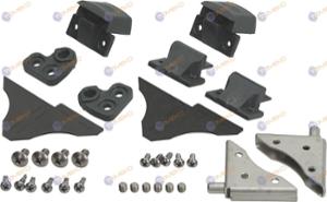 Комплект горна и долна панта за вътрешно стъкло, линия ChefTop - spareparts.tomeko.bg Комплект горна и долна панта за вътрешно стъкло, линия ChefTop