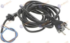 Кабел захранващ за пасатор MP600 ULTRA, 2x1.5 мм² - spareparts.tomeko.bg Кабел захранващ за пасатор MP600 ULTRA, 2x1.5 мм²