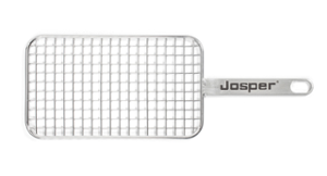 Решетка за печене 15х25 см с дръжка, неръждаема стомана - spareparts.tomeko.bg Решетка за печене 15х25 см с дръжка, неръждаема стомана