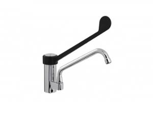 Смесителна батерия EROS с дълго черно рамо, стояща, C лебедка - spareparts.tomeko.bg Смесителна батерия EROS с дълго черно рамо, стояща, C лебедка