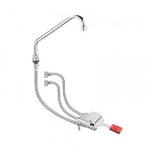 Смесителна батерия ERMES, стояща с 1 педал, C лебедка - spareparts.tomeko.bg Смесителна батерия ERMES, стояща с 1 педал, C лебедка