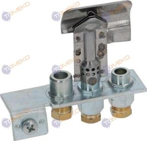 Пилотна горелка с 3 пламъка - spareparts.tomeko.bg Пилотна горелка с 3 пламъка