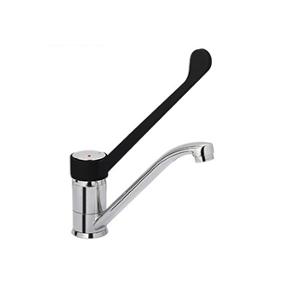 Смесителна батерия EROS с късо черно рамо, стояща, различни лебедки - spareparts.tomeko.bg Смесителна батерия EROS с късо черно рамо, стояща, различни лебедки