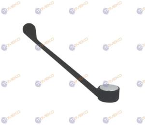 Късо черно рамо за смесители 280 мм, пластмаса PA6 - spareparts.tomeko.bg Късо черно рамо за смесители 280 мм, пластмаса PA6