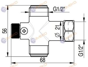 Механичен пре-миксер за сензорни и самозатварящи се смесители - spareparts.tomeko.bg Механичен пре-миксер за сензорни и самозатварящи се смесители