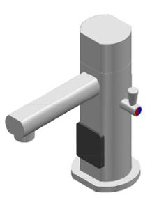 Смесителна батерия ZEUS, стояща, сензорна 100х153 мм - spareparts.tomeko.bg Смесителна батерия ZEUS, стояща, сензорна 100х153 мм