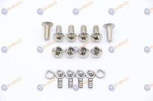 Комплект 5 бр пружини, 5 бр винтове и 5 бр сачми за капака на планетарен миксер MPM60L - spareparts.tomeko.bg Комплект 5 бр пружини, 5 бр винтове и 5 бр сачми за капака на планетарен миксер MPM60L