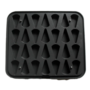 Приставка за CookMatic, 28 бр Smooth triangular tartlets 70х40х25 мм - spareparts.tomeko.bg Приставка за CookMatic, 28 бр Smooth triangular tartlets 70х40х25 мм