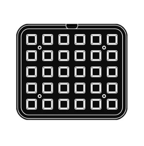 Приставка за Cookmatic, 30 бр Smooth square tartlets 34х34х17 мм - spareparts.tomeko.bg Приставка за Cookmatic, 30 бр Smooth square tartlets 34х34х17 мм