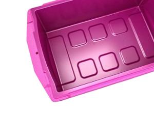 Термокутия Professional GN 1/1, вътрешен размер 538х337х267 мм, лилава с черен капак - spareparts.tomeko.bg Термокутия Professional GN 1/1, вътрешен размер 538х337х267 мм, лилава с черен капак