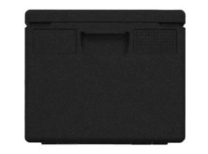 Термокутия Professional GN 1/1, вътрешен размер 538х337х267 мм, черна - spareparts.tomeko.bg Термокутия Professional GN 1/1, вътрешен размер 538х337х267 мм, черна