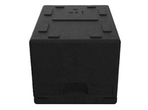 Термокутия Professional GN 1/1, вътрешен размер 538х337х267 мм, черна - spareparts.tomeko.bg Термокутия Professional GN 1/1, вътрешен размер 538х337х267 мм, черна