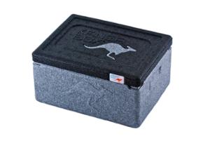 Термокутия Expert mini, вътрешен размер 180х130х75 мм, сива с черен капак - spareparts.tomeko.bg Термокутия Expert mini, вътрешен размер 180х130х75 мм, сива с черен капак