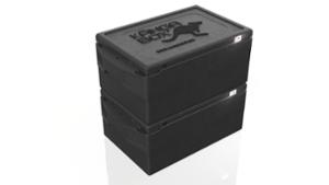 Термокутия Professional Plus GN 1/1, вътрешен размер 540x340x217 мм, черна - spareparts.tomeko.bg Термокутия Professional Plus GN 1/1, вътрешен размер 540x340x217 мм, черна