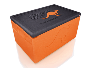 Термокутия Professional GN 1/1, вътрешен размер 538х337х267 мм, оранжева с черен капак - spareparts.tomeko.bg Термокутия Professional GN 1/1, вътрешен размер 538х337х267 мм, оранжева с черен капак