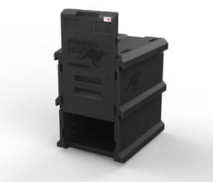 Термокутия с предно отваряне Tower GN 1/1 8 нива, вътрешен размер 335х550х545 мм, черна - spareparts.tomeko.bg Термокутия с предно отваряне Tower GN 1/1 8 нива, вътрешен размер 335х550х545 мм, черна