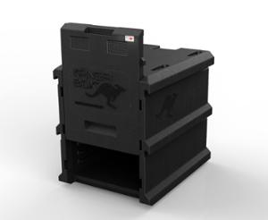 Термокутия с предно отваряне Tower 400х600 мм 10 нива, вътрешен размер 410х610х510 мм, черна - spareparts.tomeko.bg Термокутия с предно отваряне Tower 400х600 мм 10 нива, вътрешен размер 410х610х510 мм, черна