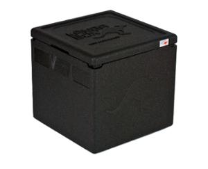 Термокутия Easy, вътрешен размер 350х350х175 мм, черна - spareparts.tomeko.bg Термокутия Easy, вътрешен размер 350х350х175 мм, черна