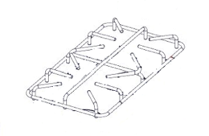 Решетка чугунена за газов котлон SPB70/80G - spareparts.tomeko.bg Решетка чугунена за газов котлон SPB70/80G