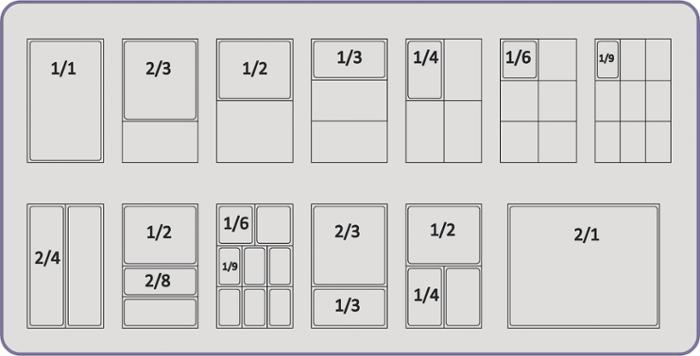 Съд по гастронорм, неръждаем GN 2/3-40 - spareparts.tomeko.bg Съд по гастронорм, неръждаем GN 2/3-40