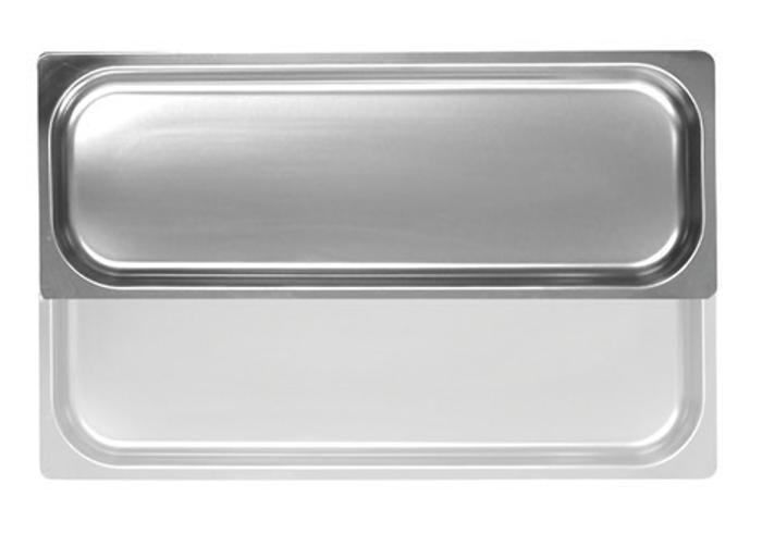 Съд по гастронорм, неръждаем GN 2/4-40 - spareparts.tomeko.bg Съд по гастронорм, неръждаем GN 2/4-40