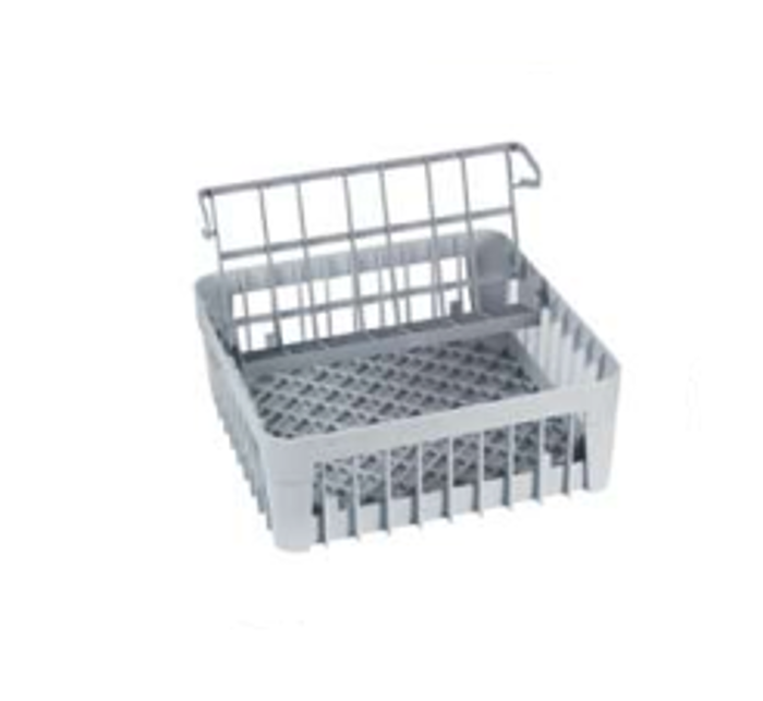 Поставка за наклонени чаши за кошница за миялна машина 400х400 мм, сива - spareparts.tomeko.bg Поставка за наклонени чаши за кошница за миялна машина 400х400 мм, сива