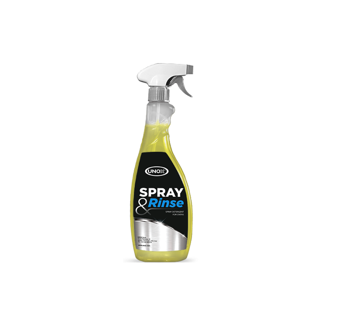 Препарат SPRAY&Rinse за почистване на конвектомати, 12x750 мл - spareparts.tomeko.bg Препарат SPRAY&Rinse за почистване на конвектомати, 12x750 мл