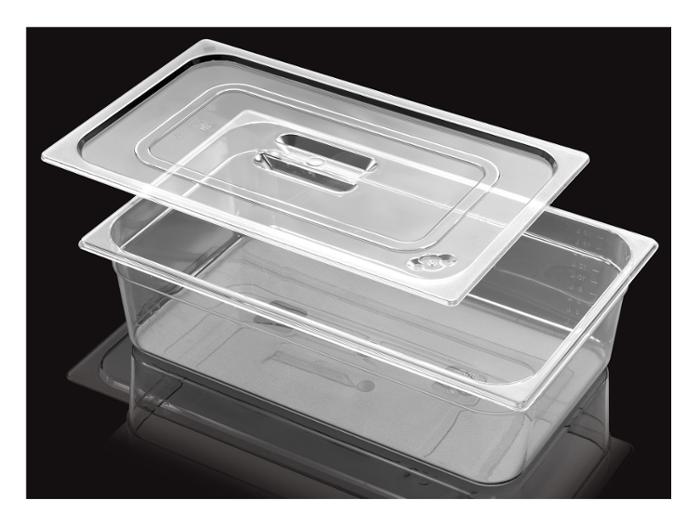 Съд по гастронорм, поликарбонат GN 1/2-150 - spareparts.tomeko.bg Съд по гастронорм, поликарбонат GN 1/2-150