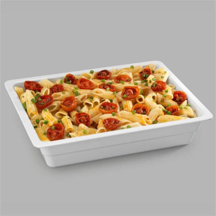 Съд по гастронорм GN 1/2-65, меламин, бял - spareparts.tomeko.bg Съд по гастронорм GN 1/2-65, меламин, бял